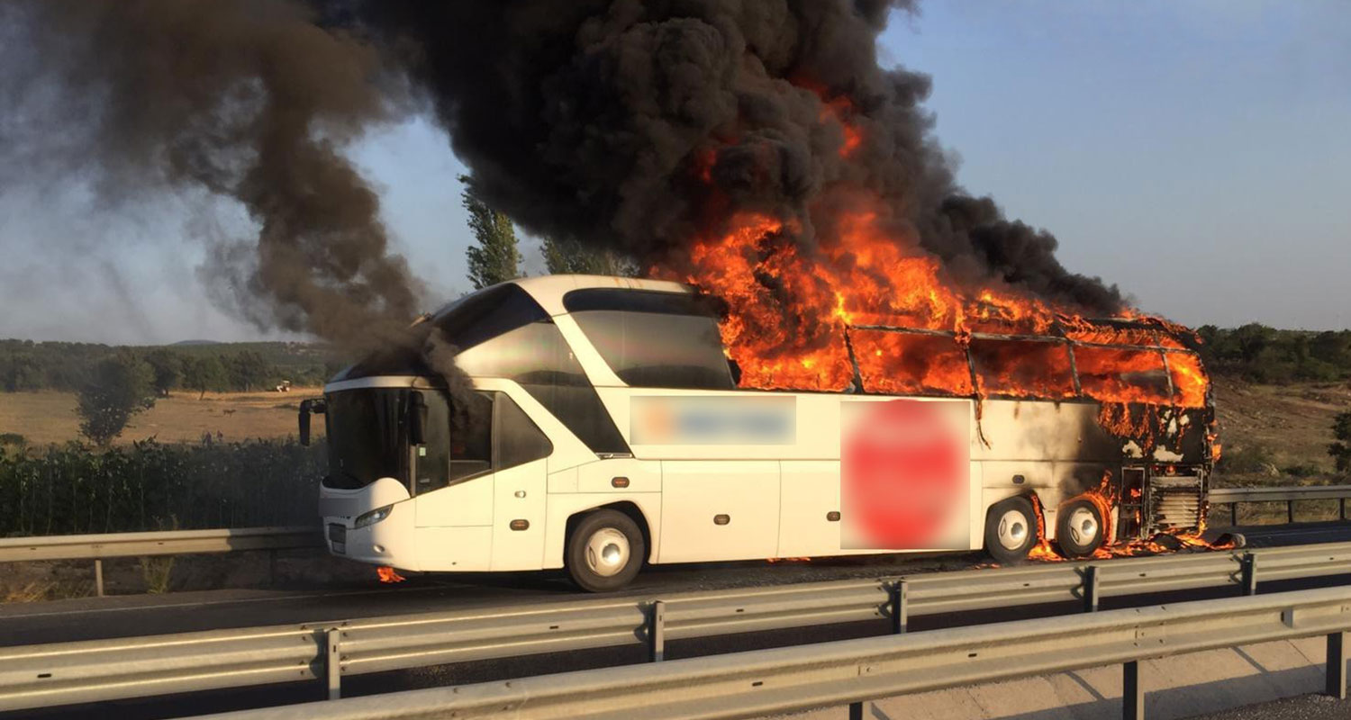 Otobüs Yangın Algılama Ve Söndürme Sistemleri